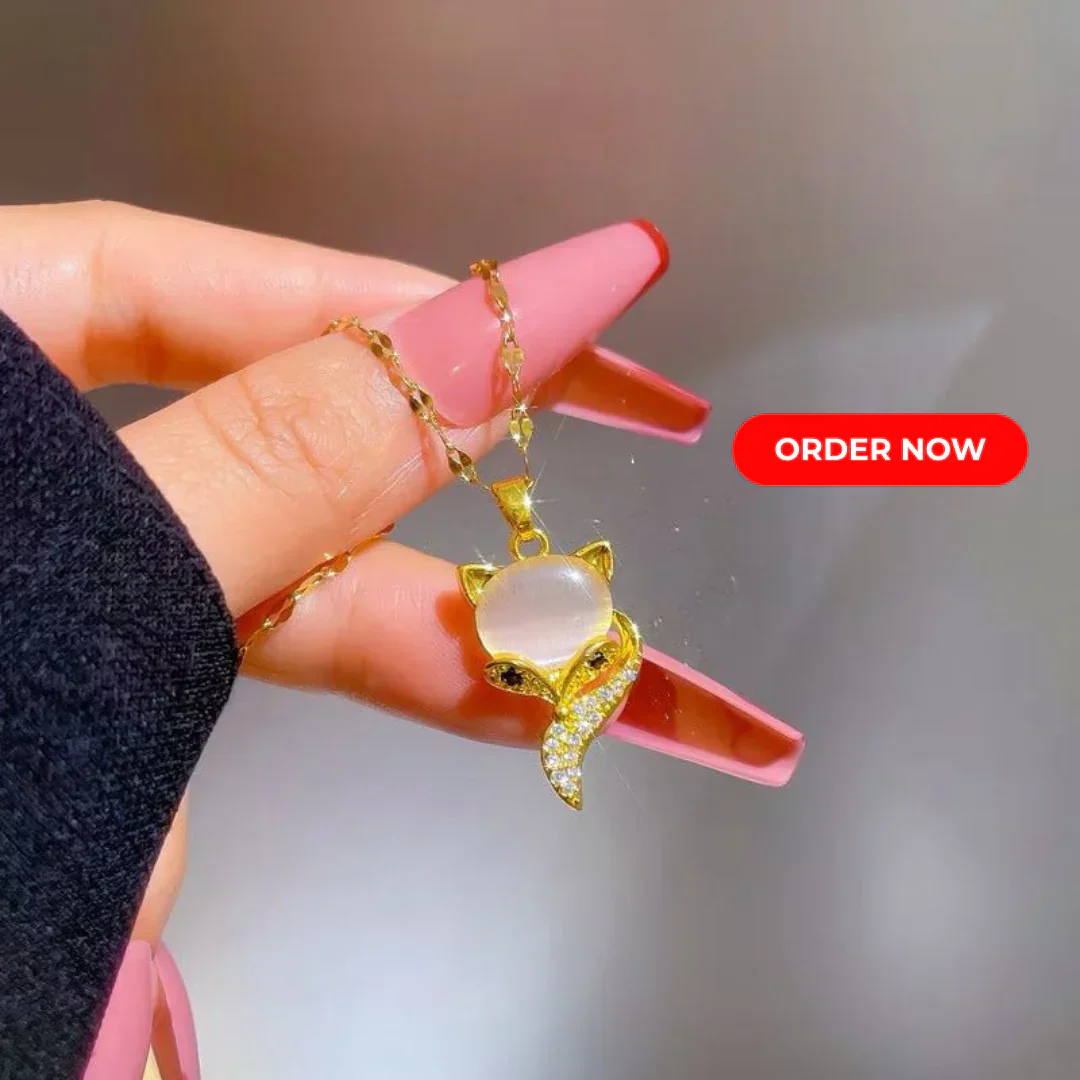 v5 CAT’S EYE FOX QUEEN NECKLACE - Ảnh 4